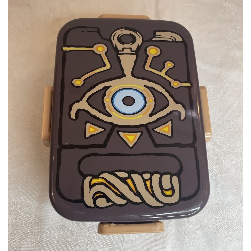 Legend of Zelda Breath of the Wild Bento Style Snack Box Zelda Snap Box 6.5"
